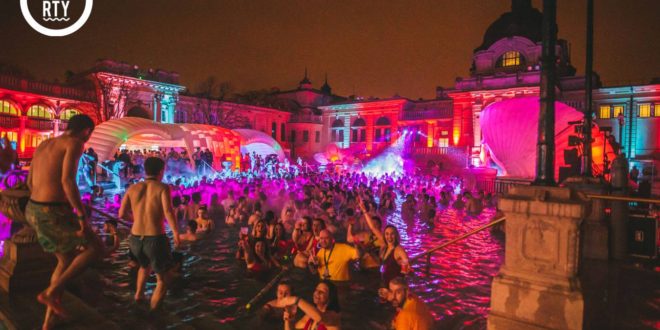 Szechenyi Spa Baths Sparty Lights