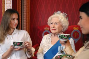 Queen Elisabeth at Madame Tussauds Budapest