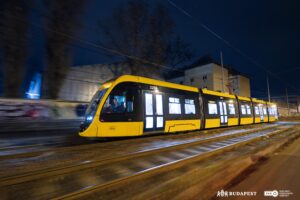 Smooth and Accessible Streetcars in Budapest City